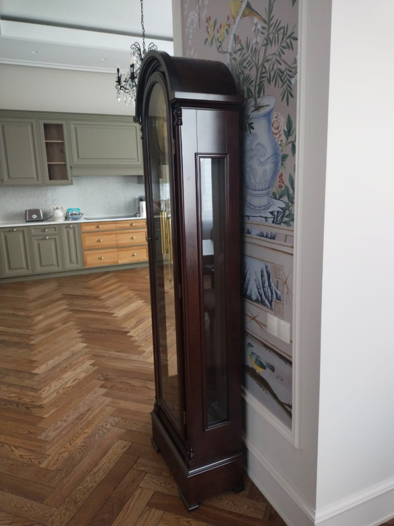 Напольные часы Columbus CL9059 в интерьере заказчика 2.jpg